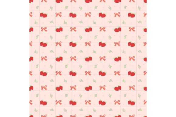Cute Strawberries Seamless Patterns: A Versatile Design Asset for Creative Projects