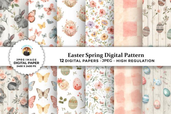 Easter Spring Digital Patterns: A Creative Essential for Modern Designers and Entrepreneurs