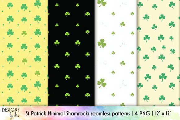St Patrick Seamless Patterns for Creative Projects