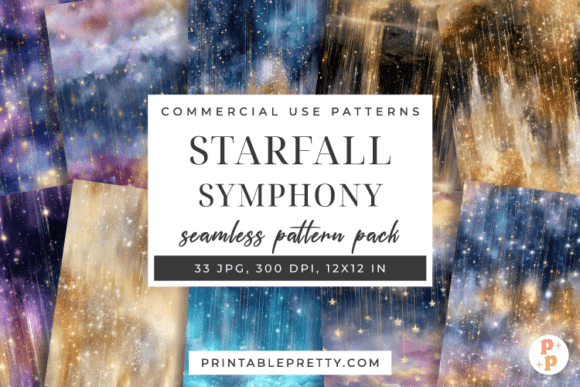 Starfall Symphony Celestial Patterns: A Cosmic Collection for Creative Minds